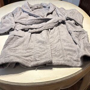 L.L. Bean Soft Gray Bathrobe